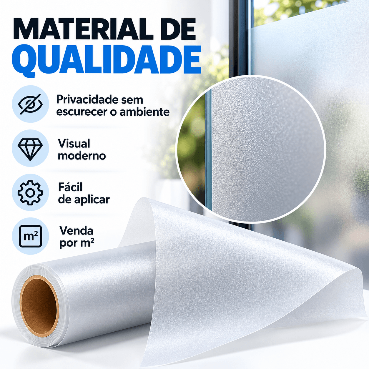 Adesivo jateado para vidro, miniatura 3