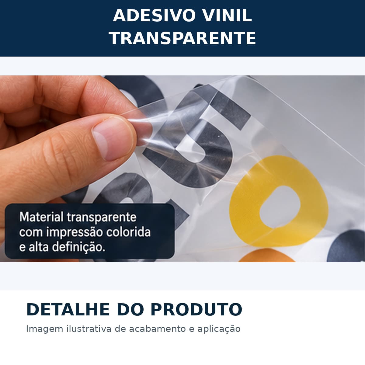 Adesivo vinil transparente, miniatura 3